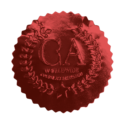 Red Embossing Wafer