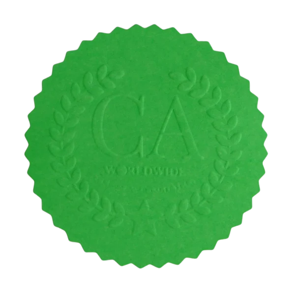 Green Embossing Wafer